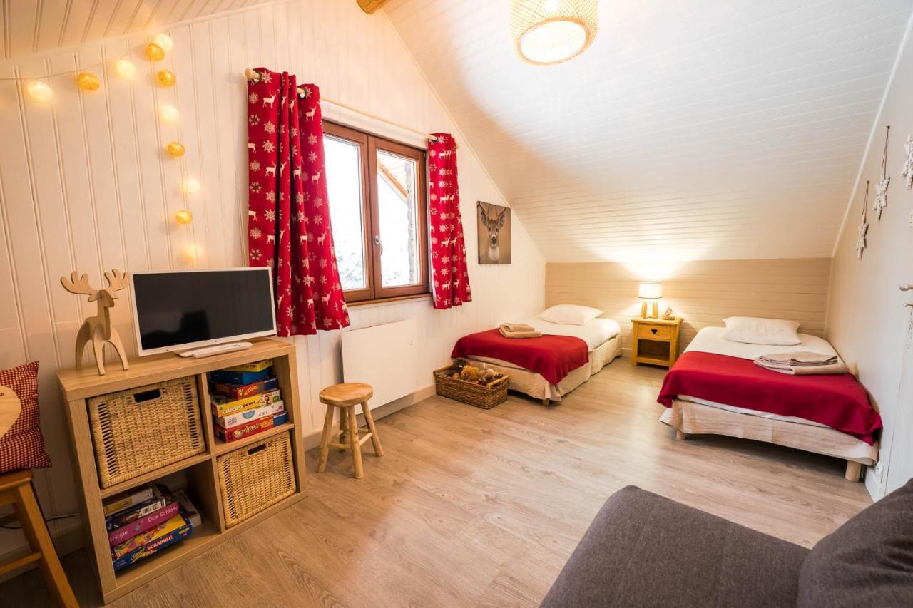 Le Bois Des Neiges Charmant Chalet Authentique A 5 Mn De Gerardmer Xonrupt-Longemer Exterior foto